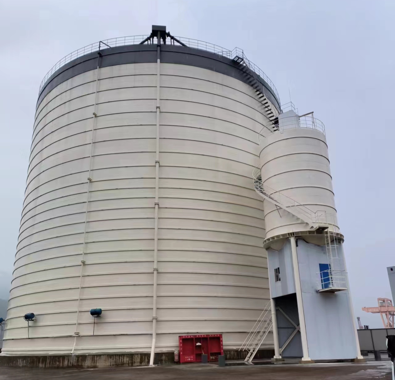 泉港10万吨水泥钢板库