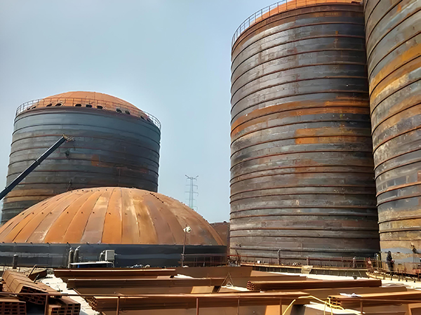 泉港焦粉钢板仓